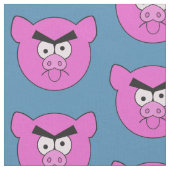 Mad Pig - Sonderfarben Stoff (Nahaufnahme)