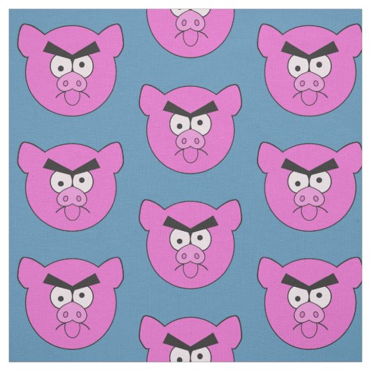 Mad Pig - Sonderfarben Stoff (Muster)
