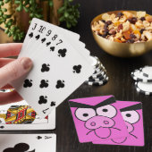Mad Pig Spielkarten (In Situ)