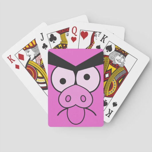 Mad Pig Spielkarten (Rückseite)