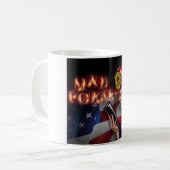 MAD Poker Fireman Kaffee Tasse (Vorderseite Links)