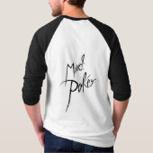 MAD Poker Zombie Pazzo Baseball T - Shirt (Rückseite)
