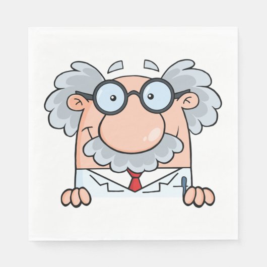 Mad Professor Serviette (Vorderseite)