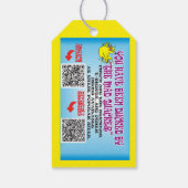 MAD QUACKER DUCKTAG GESCHENKANHÄNGER (Rückseite)