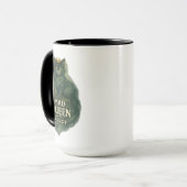 Mad Queen Energy Cheshire Cat Tee Tasse (Vorderseite Links)