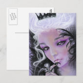 Mad Queen Postkarte (Vorne/Hinten)