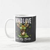 Mad Retro Love For My Mama Deer Hunting Boys Valen Kaffeetasse (Links)