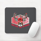 Mad Retro Love For My Mama Deer Hunting Boys Valen Mousepad (Mit Mouse)