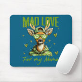 Mad Retro Love For My Mama Deer Hunting Happy Vale Mousepad (Mit Mouse)
