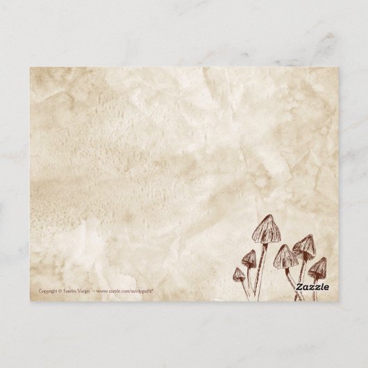 Mad Riddle Postkarte (Rückseite)