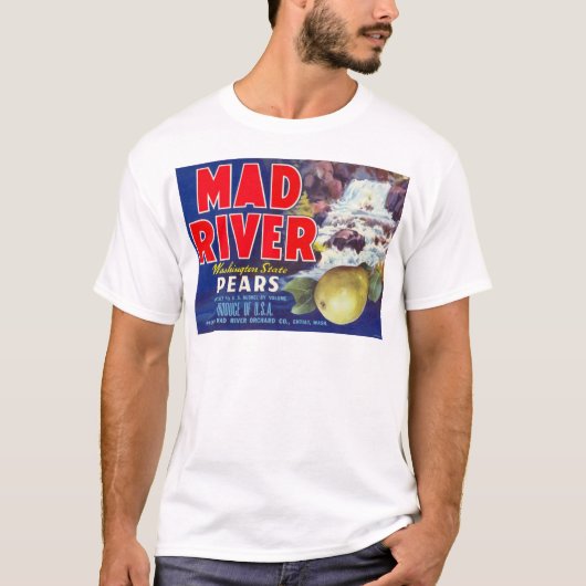Mad River Birnen - Vintager T-Shirt (Vorderseite)