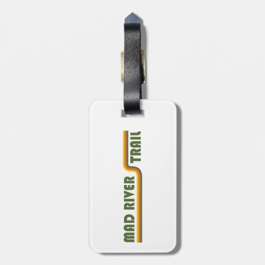 Mad River Trail Dayton Ohio Gepäckanhänger (Rückseite vertikal)