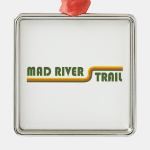 Mad River Trail Dayton Ohio Ornament Aus Metall