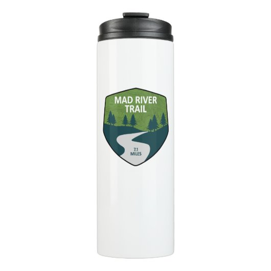 Mad River Trail Dayton Ohio Thermosbecher (Vorderseite)