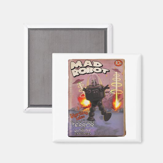 Mad Robot Puls Cover Magnet (Vorderseite/Rückseite)