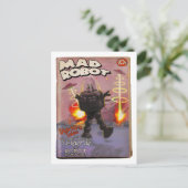 Mad Robot Puls Cover Postcard Postkarte (Stehend Vorderseite)