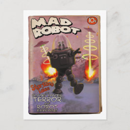 Mad Robot Puls Cover Postcard Postkarte