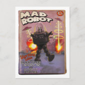 Mad Robot Puls Cover Postcard Postkarte (Vorderseite)