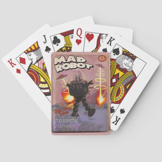 Mad Robot Pulsabdeckung Spielkarten (Rückseite)