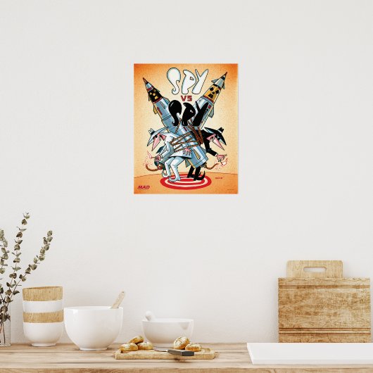MAD’s Spy vs Spy Poster (Küche)