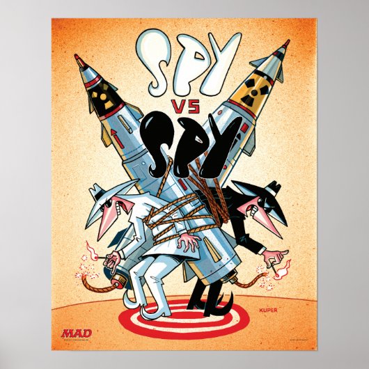MAD’s Spy vs Spy Poster (Vorne)