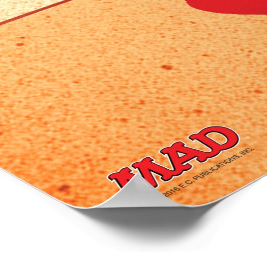 MAD’s Spy vs Spy Poster (Ecke)