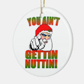 Mad Santa Christmas Ornament (Links)