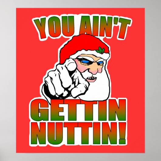 Mad Santa Poster (Vorne)