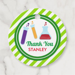 Mad Science Birthday Baby Dusche Geschenkanhänger