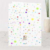 Mad Science Birthday Danke Karte (Rückseite)