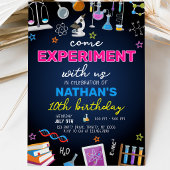 Mad Science Birthday Einladung