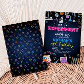 Mad Science Birthday Einladung