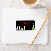 Mad Science Birthday Party Address Labels Adressaufkleber (Insitu)