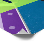 Mad Science Geburtstagspartei Custom Banner Poster (Ecke)