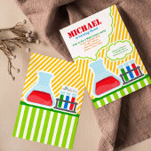 Mad Science - Geburtstagspartei - Einladung