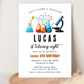 Mad Science Party Einladung zum Geburtstag