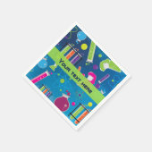 Mad Science Scientifics Birthday Party Napkins Serviette (Ecke)