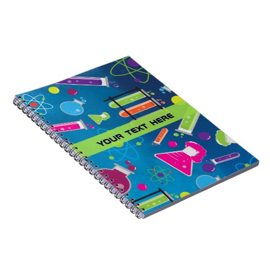 Mad Science Scientist Custom Journal Notebook Notizblock (Rechte Seite)