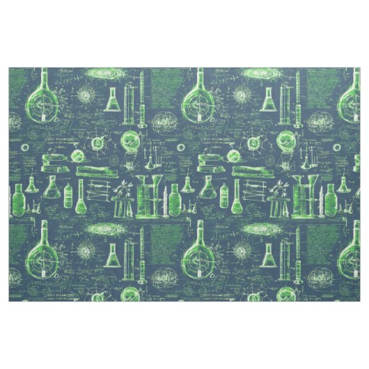 Mad-Scientific-Berechnungen Stoff (Fat Quarter (45,7 x 55,9 cm))