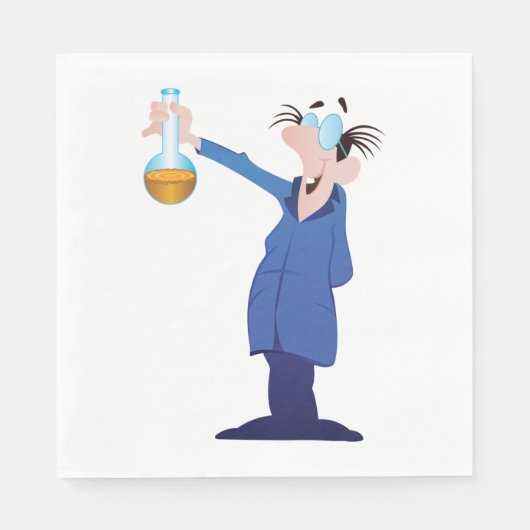 Mad Scientifics Paper Napkins Serviette (Vorderseite)
