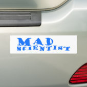 mad scientist autoaufkleber (Auf Auto)