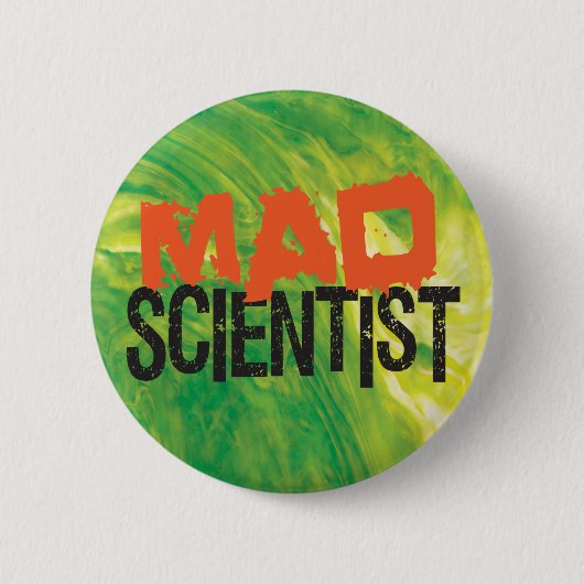Mad Scientist Button (Vorderseite)