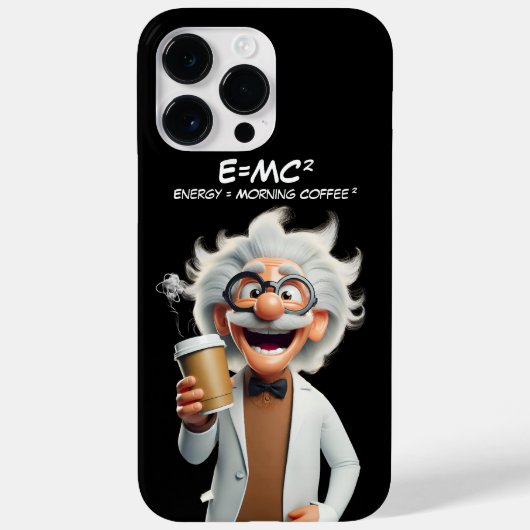 Mad Scientist Coffee Case-Mate iPhone Hülle (Rückseite)