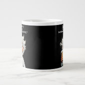 Mad Scientist Coffee Jumbo-Tasse (Vorderseite)