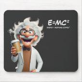 Mad Scientist Coffee Mousepad (Vorne)