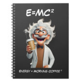 Mad Scientist Coffee Notizblock (Vorderseite)