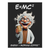 Mad Scientist Coffee Poster (Vorderseite)