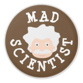 Mad Scientist Keramikknauf (Vorderseite)