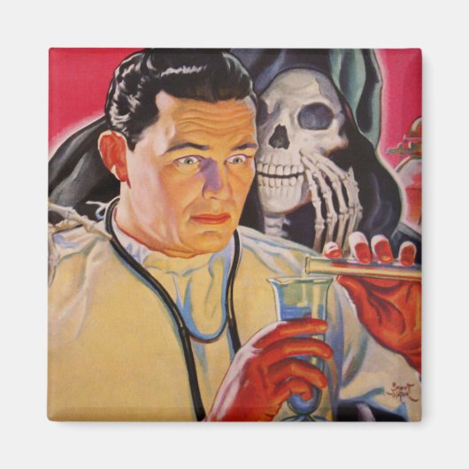 Mad Scientist Magnet (Vorne)