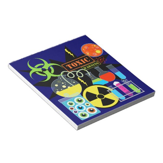 Mad Scientist Notizblock (angewinkelt)